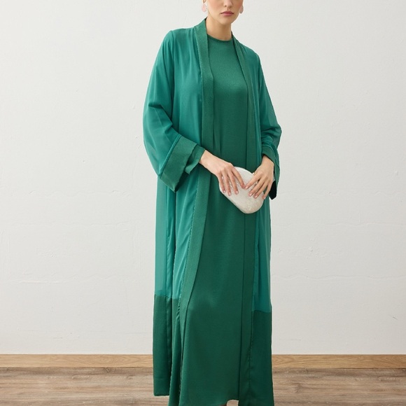 no brand Dresses & Skirts - Emerald Green abaya